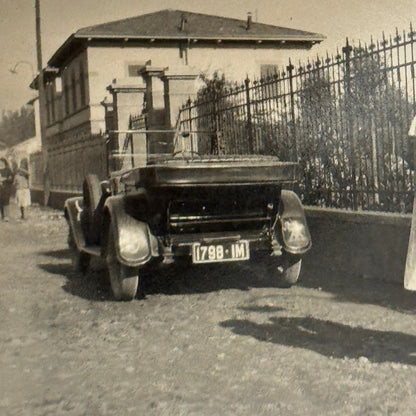 Vintage Car Automobile Photo Photograph Print Women