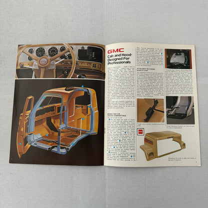GMC 7500 Series Truck Sales Brochure Catalog Advertising Vintage