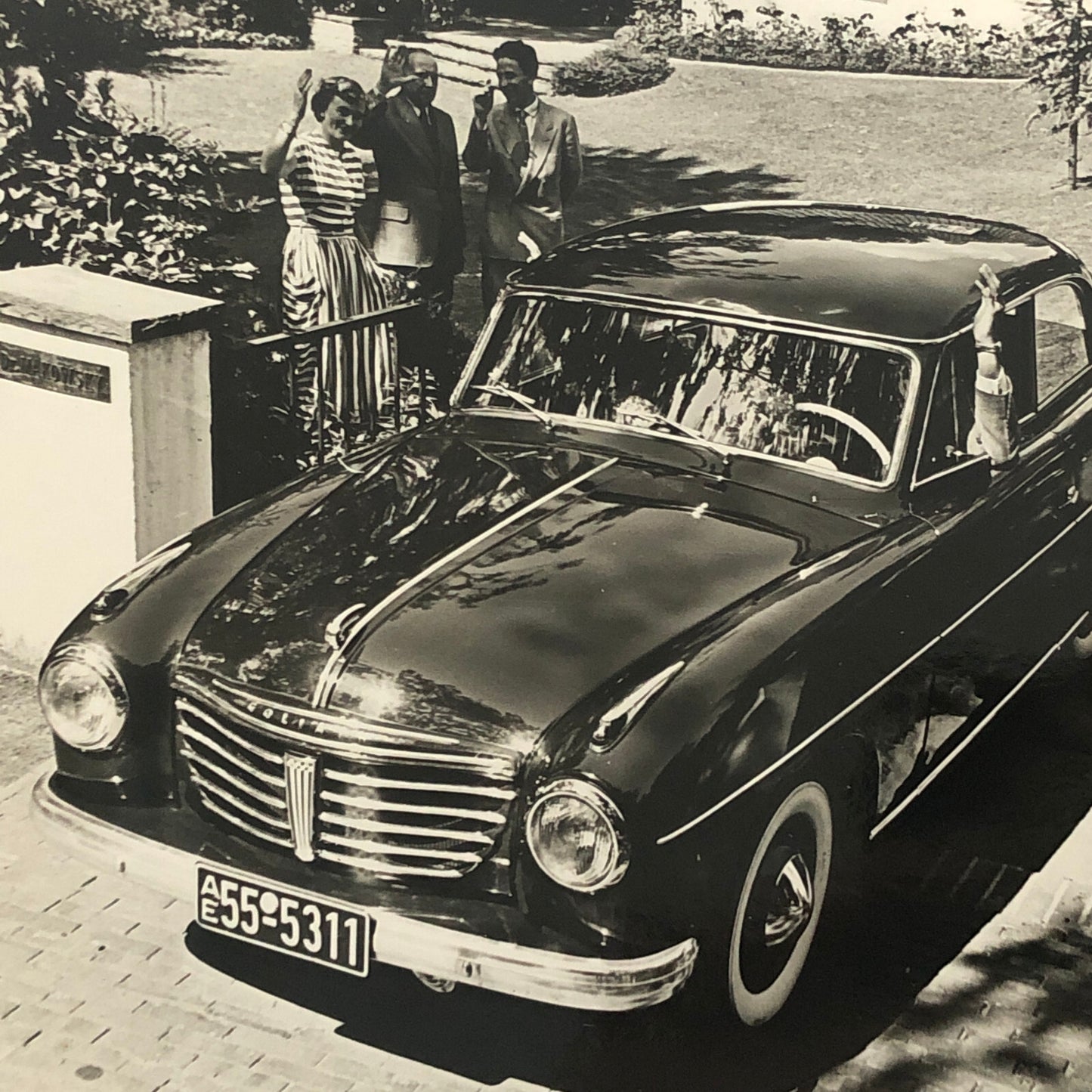 Vintage Goliath Car Automobile Photo Photograph Print Lot of 2