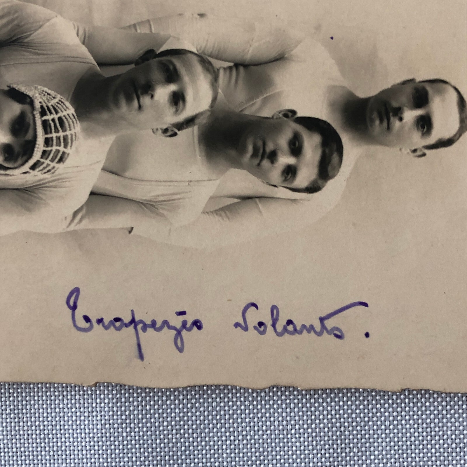 Circus Performer Real Photo Postcard Post Card RPPC Photograph