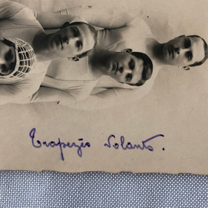 Circus Performer Real Photo Postcard Post Card RPPC Photograph