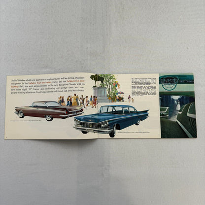 1959 Buick Car Sales Brochure Catalog LeSabre Invicta Electra 225