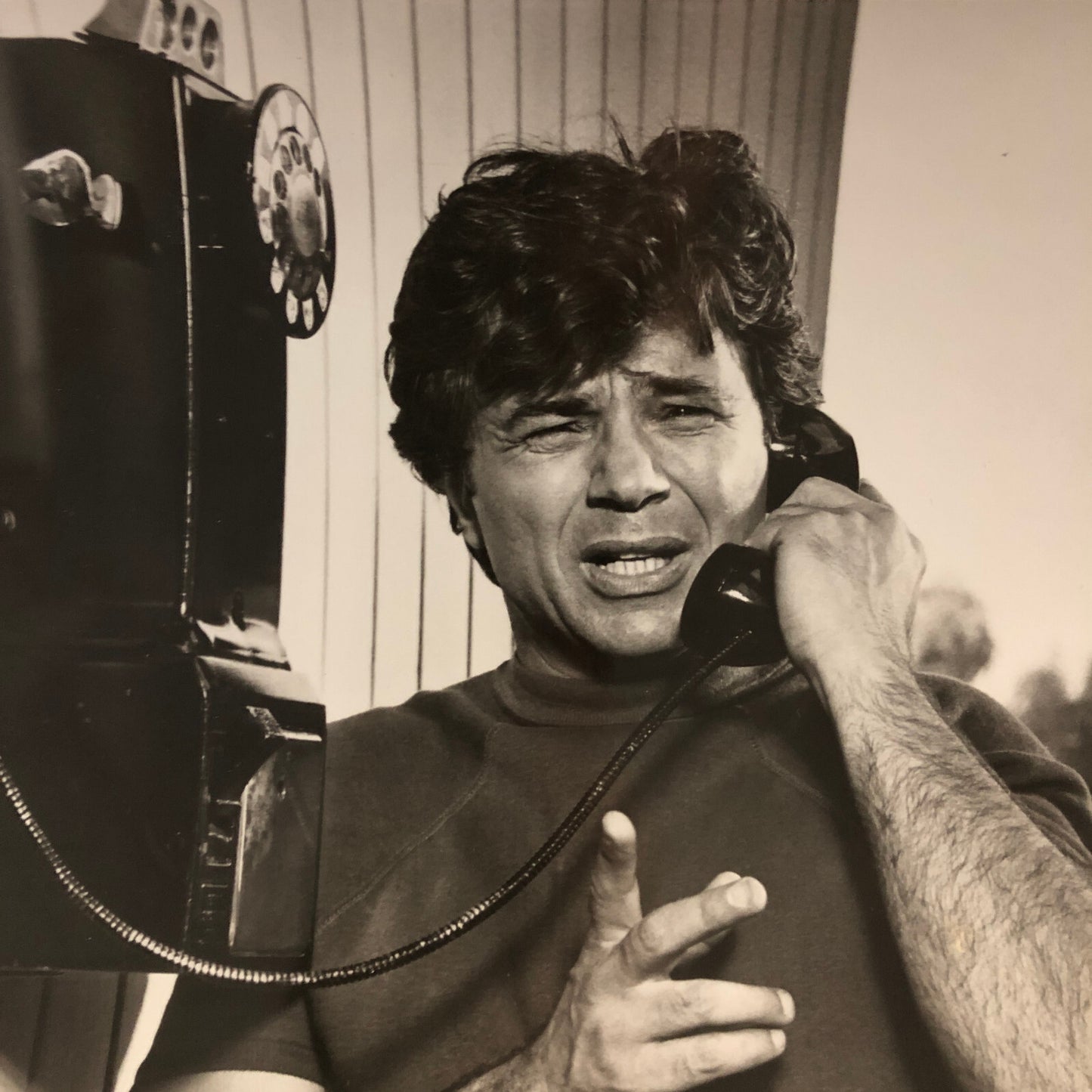 Vintage Television TV Show Press Photo Photograph Robert Blake as Tony Baretta