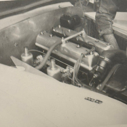 1948 Healey Roadster Car Automobile Photo Photograph Print Vintage Lot 2x