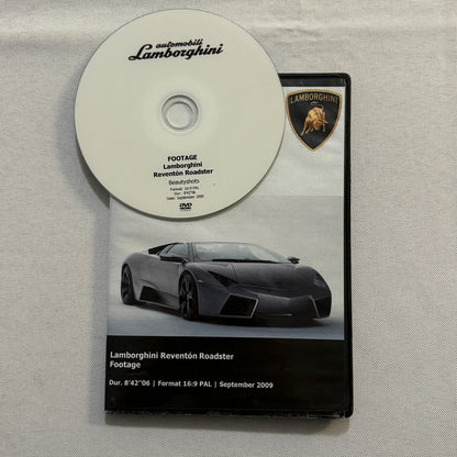2009 Lamborghini Reventon Roadster Car Detail Footage DVD