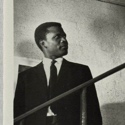 Vintage Movie Still Photo Photograph Sidney Poitier To Sir With Love