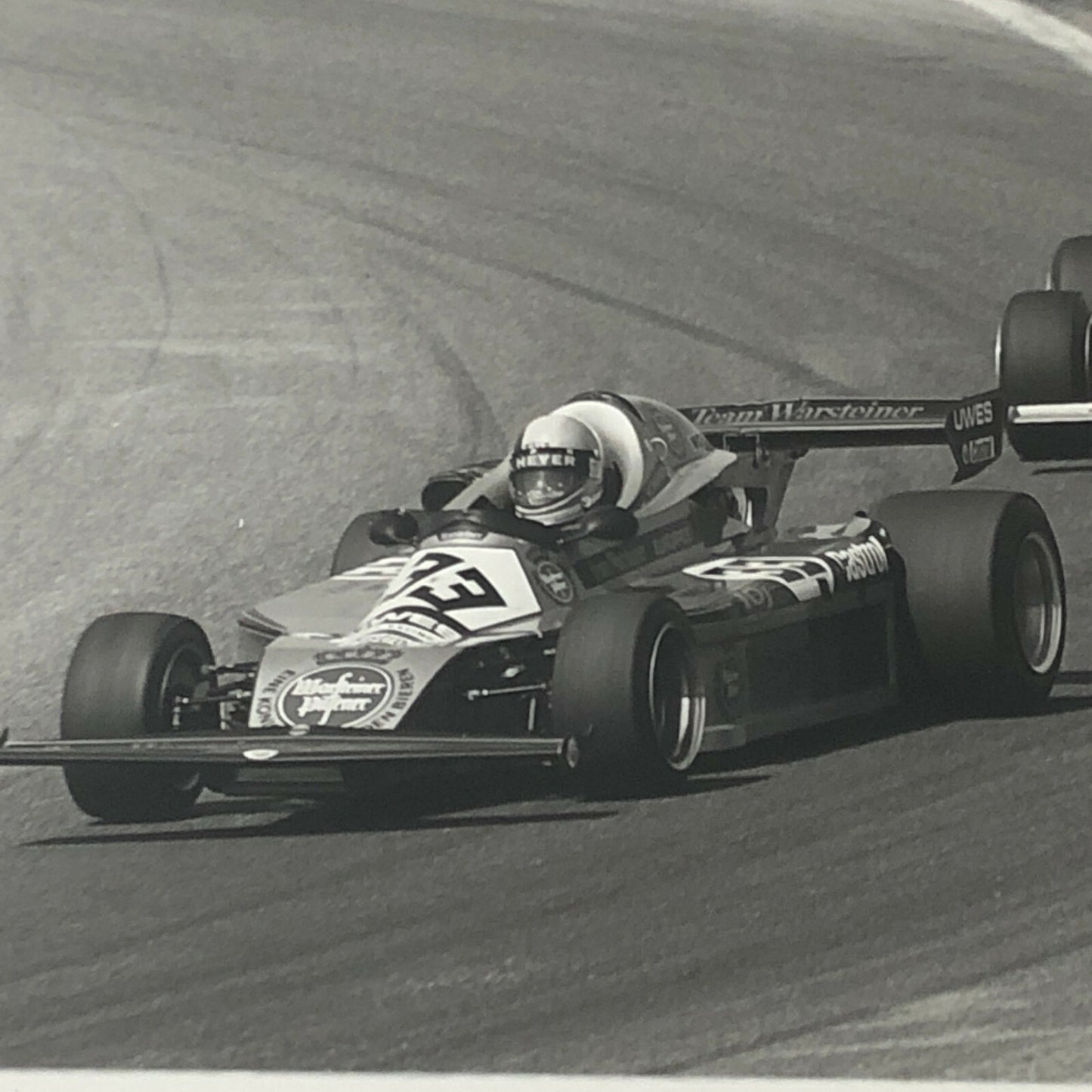Vintage 1976 Formula 2 F2 Hockenheim Racing Photo Photograph