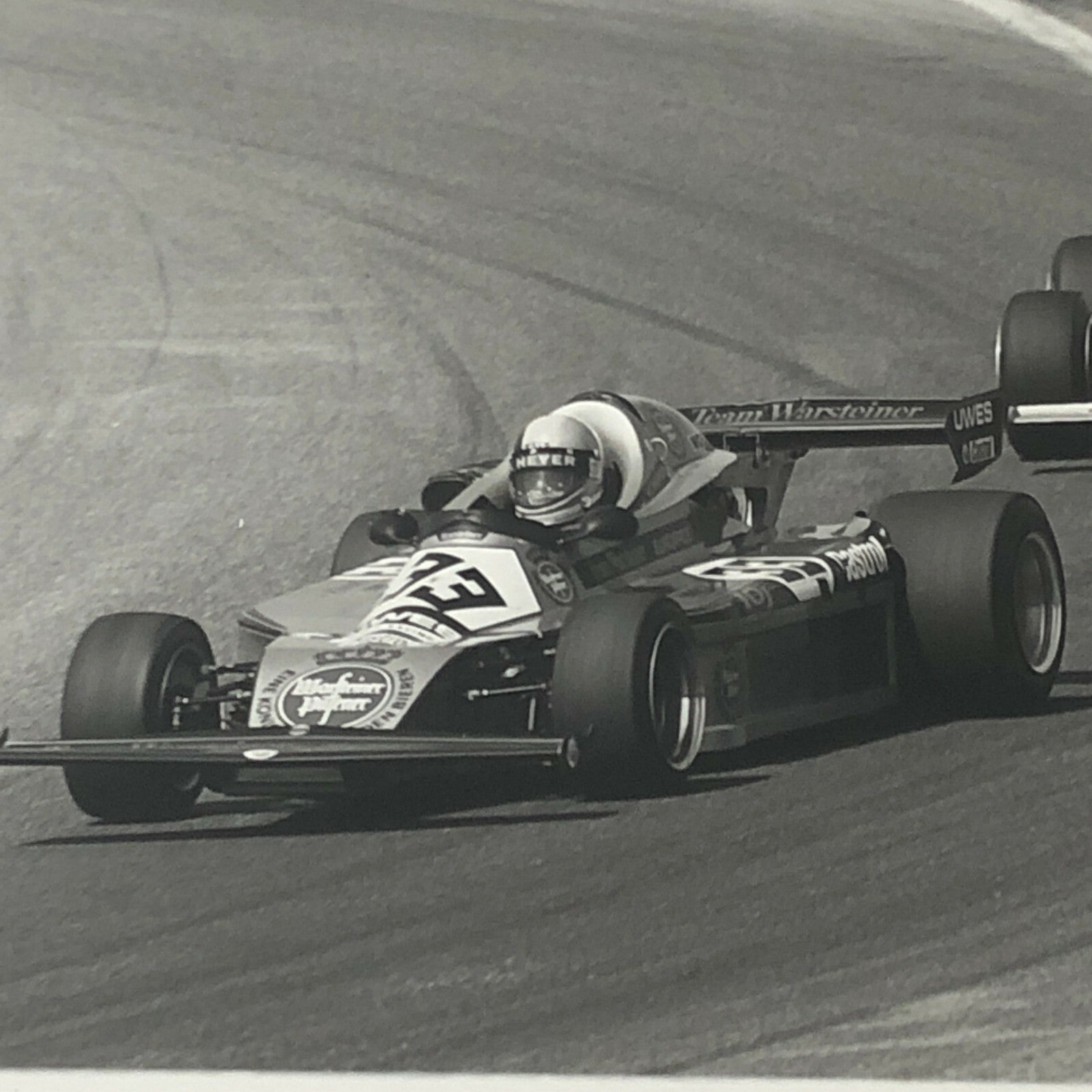 Vintage 1976 Formula 2 F2 Hockenheim Racing Photo Photograph