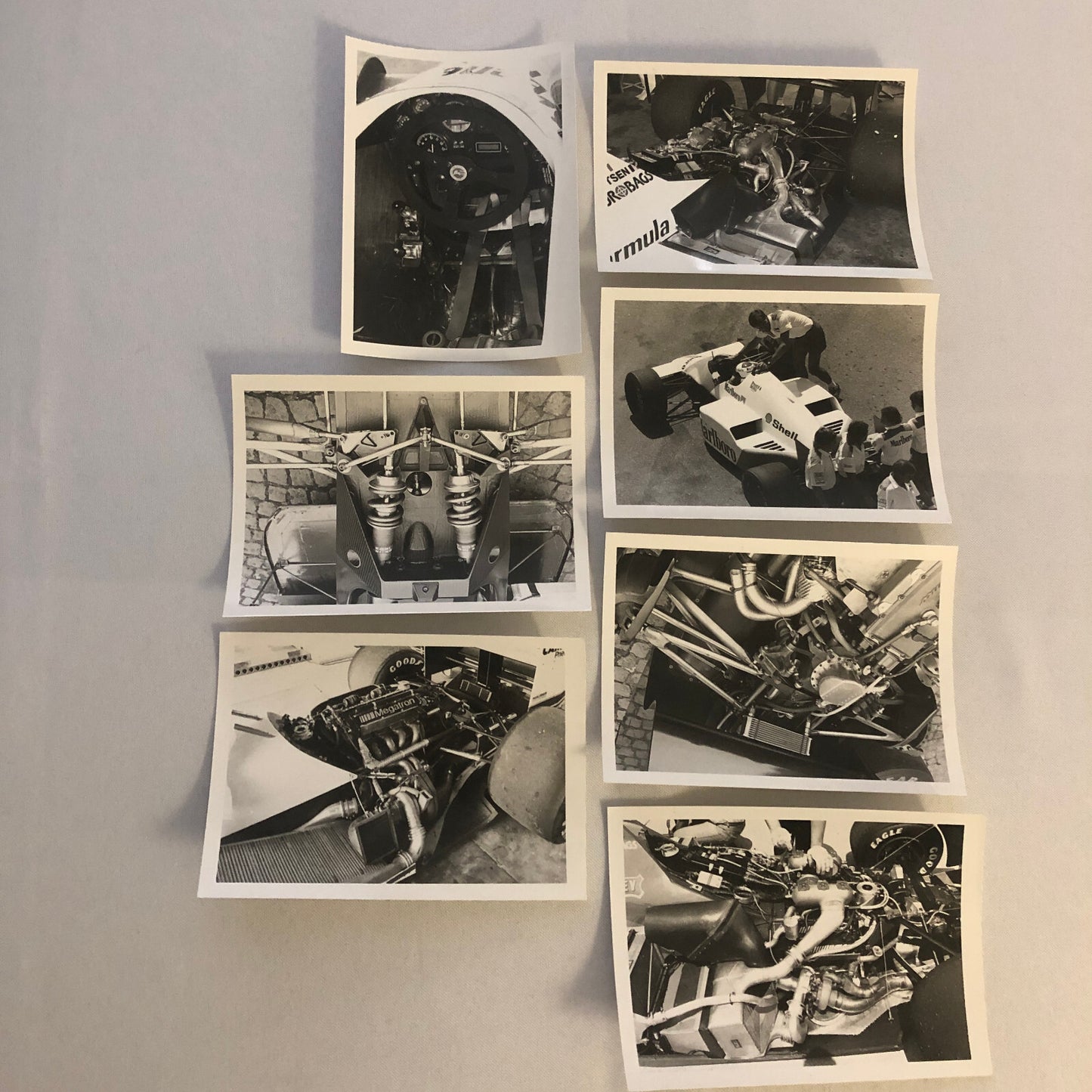 1987 Grand Prix Formula One Racing Photo Lot of 21 F1 Car Driver