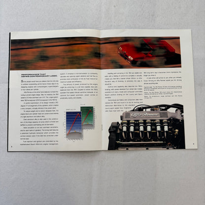 Alfa Romeo 164 and Spider Car Sales Brochure Catalog 1990 1991