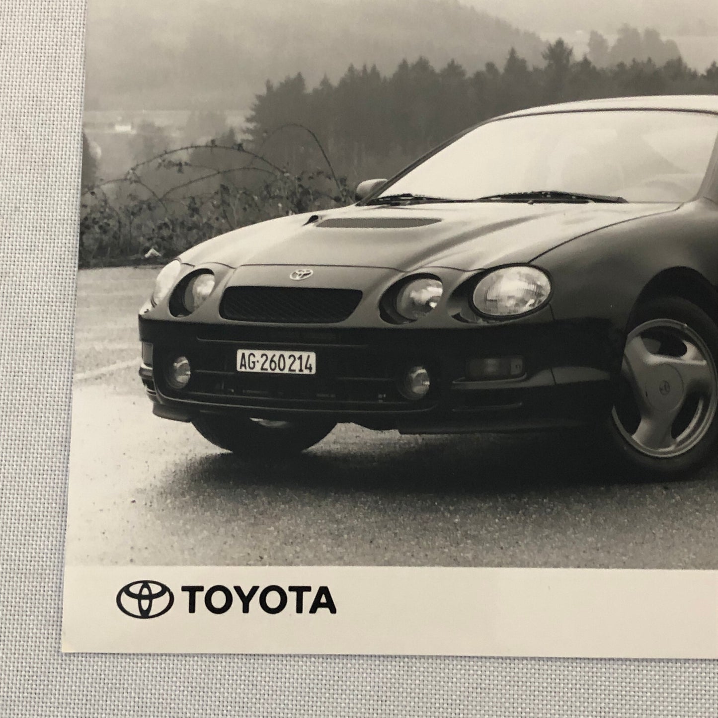 Toyota Celica Turbo 4WD Car Factory Press Photo Photograph