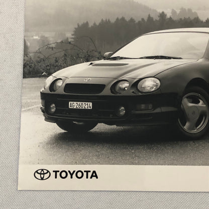 Toyota Celica Turbo 4WD Car Factory Press Photo Photograph