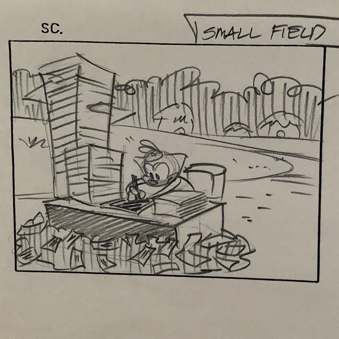 ANIMANIACS Animation Storyboard Illustration Drawing Sketch Wakko Yakko Dot