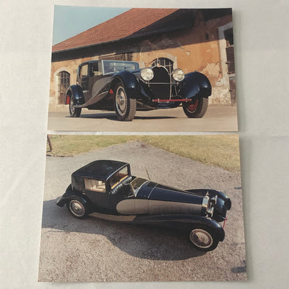 Bugatti Veyron Press Kit Brochure Photos 2002 German Text Bugatti Royale