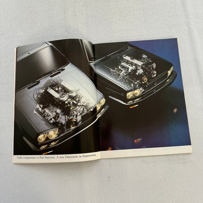 Renault 30 Turbo Diesel Car Sales Brochure Catalog Vintage Advertising UK