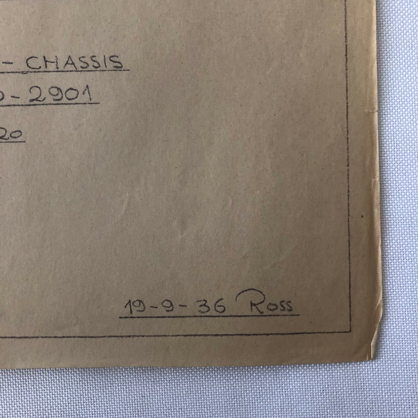 1936 Coachbuilder Bus Design Blueprint Rendering Blue Print Coach Truck 