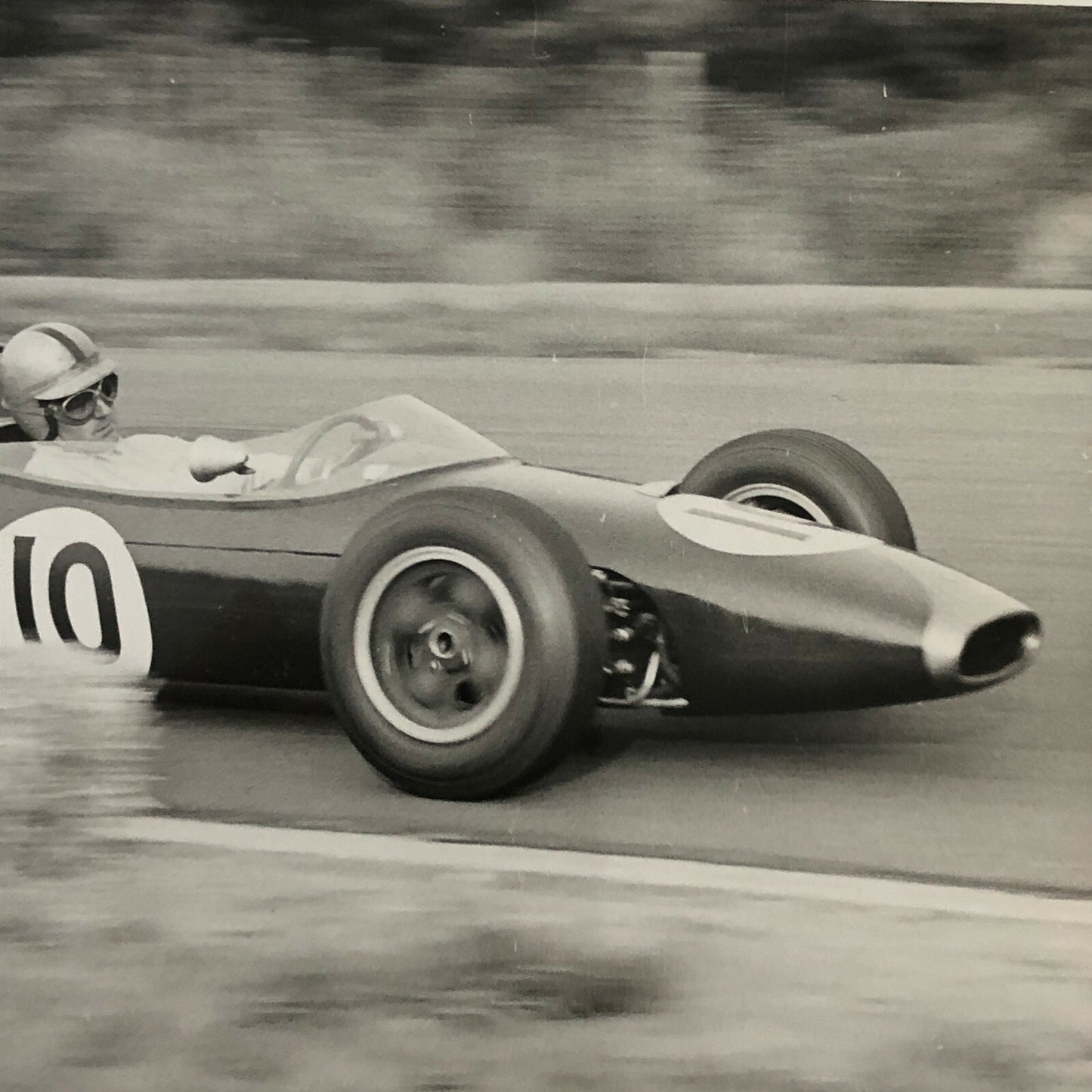 Vintage Denny Hulme McLaren Racing Photo Photograph Print 