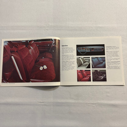1976 Buick Car Sales Brochure Catalog Regal Century LeSabre Estate Wagon Riviera