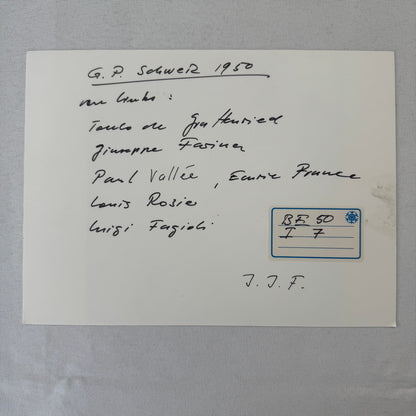 1950 Swiss Grand Prix Racing Photo Drivers Giuseppe Farina Luigi Fagioli Modern