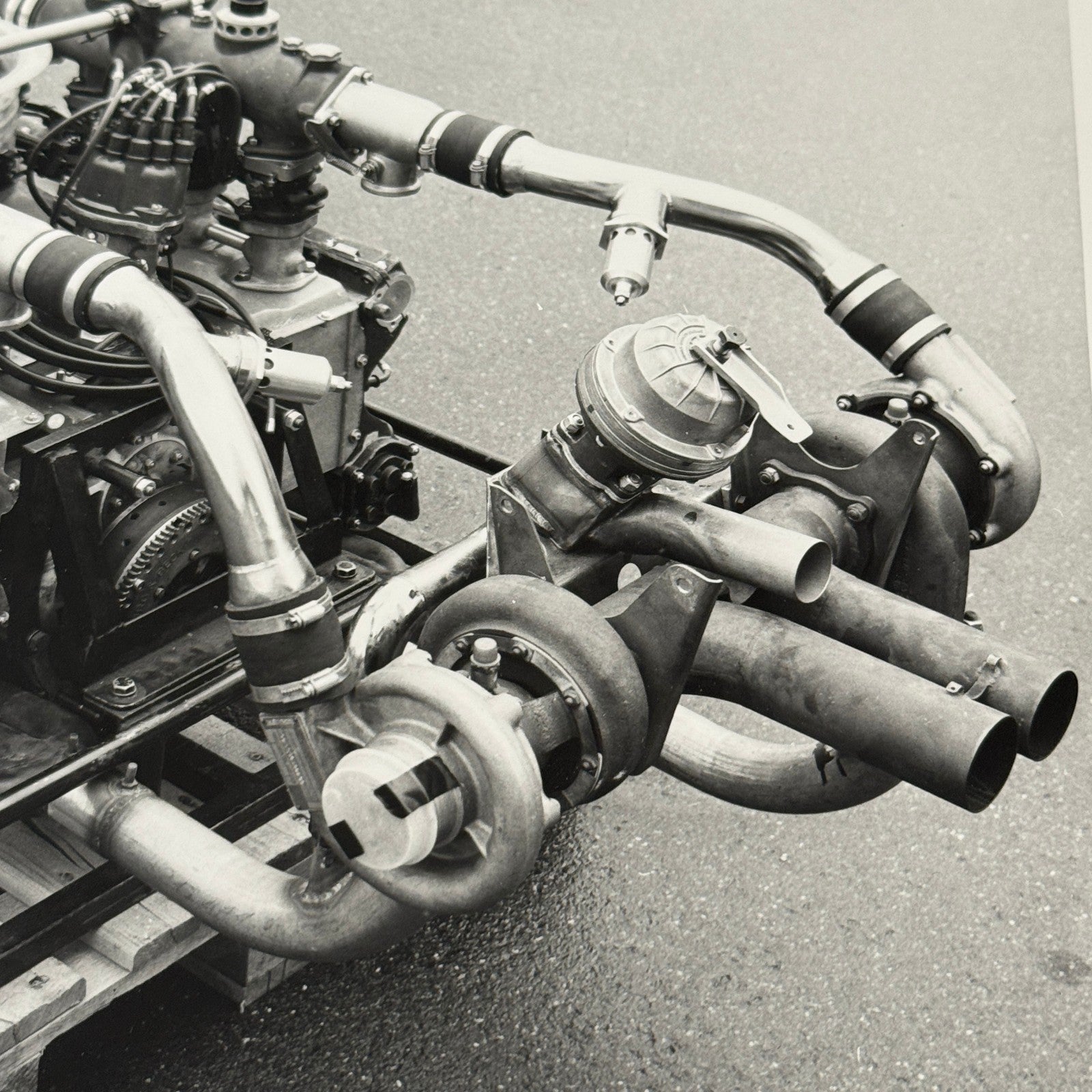 Porsche 917 Turbo Racing Engine Motor Photo Photograph Print Race Car