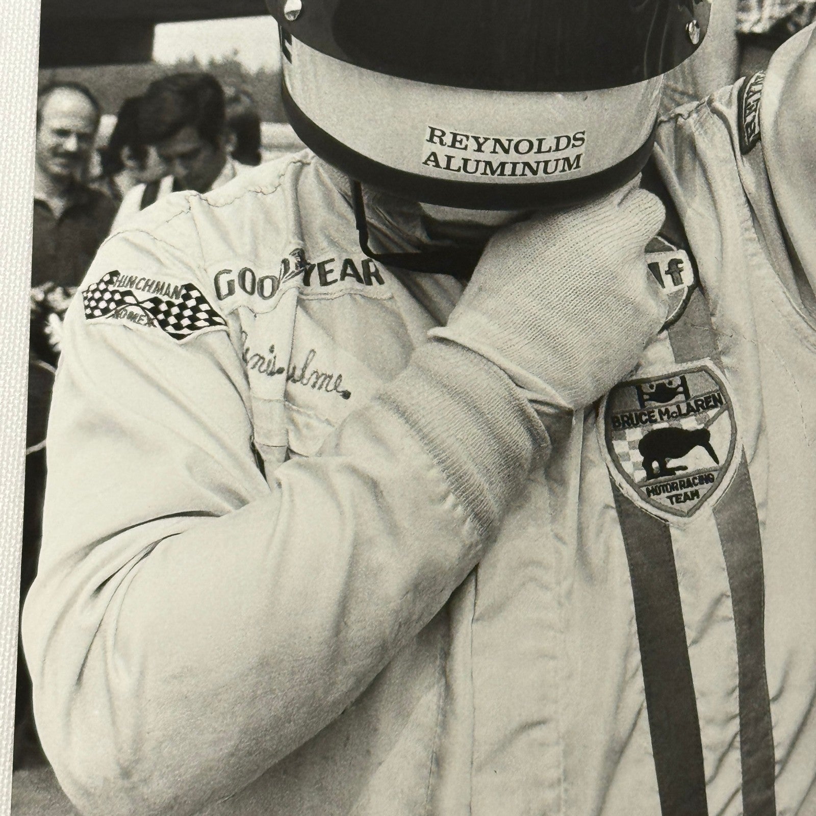 Vintage Racing Photo 1970 German Grand Prix Denny Hulme Motorsport Photograph