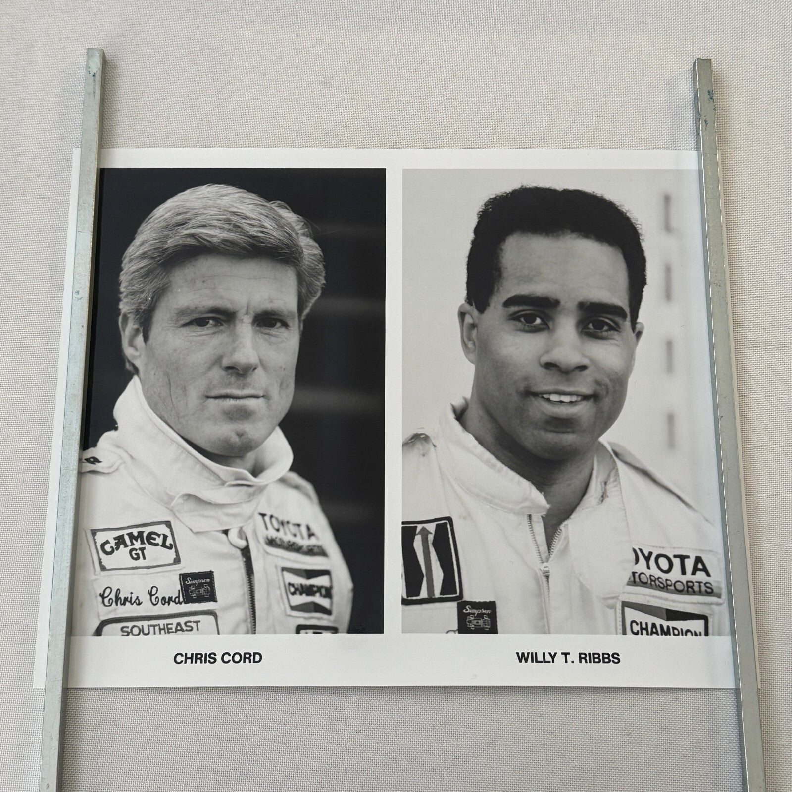 1988 Toyota Celica IMSA Racing Press Kit Photos Willy T Ribbs Chris Cord