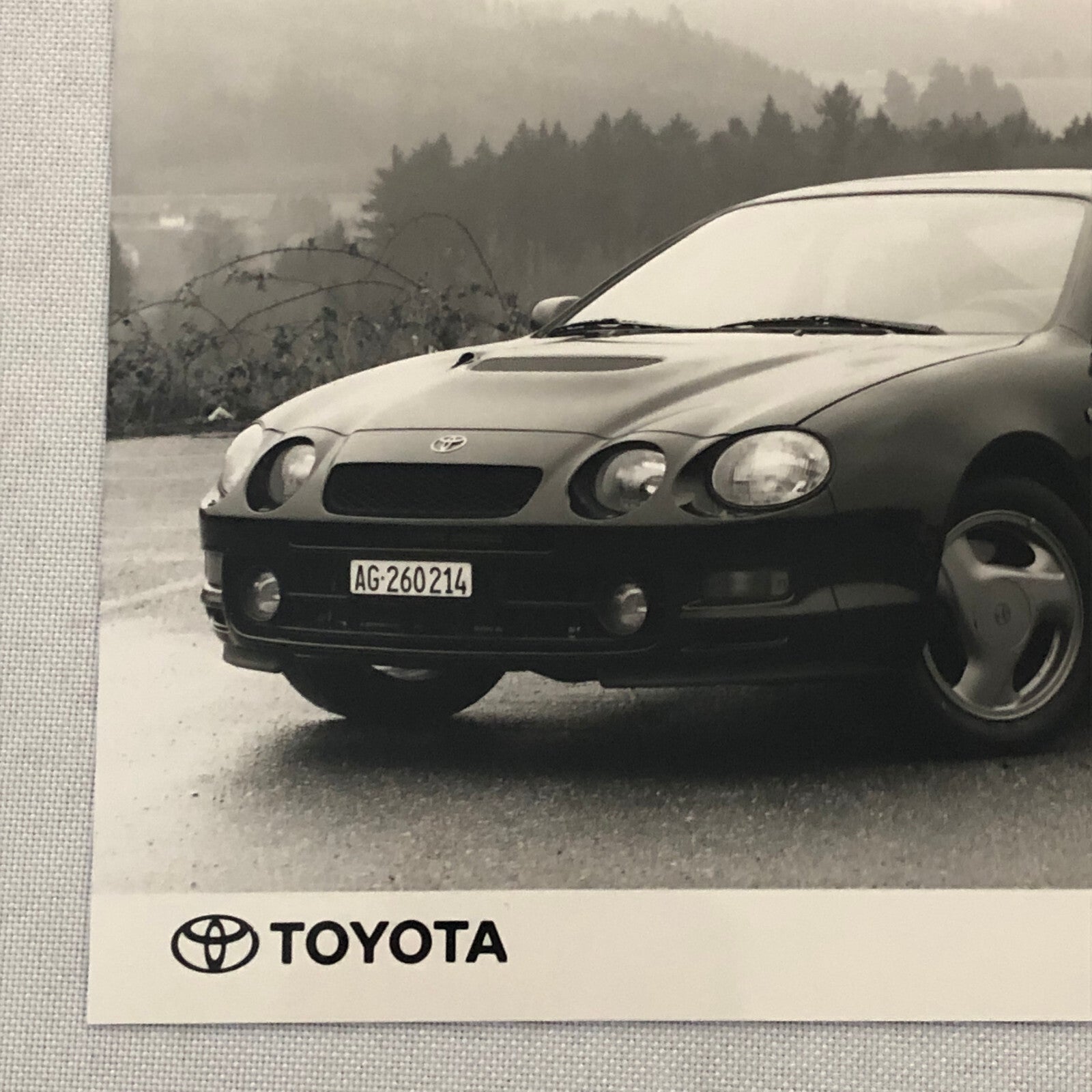 Toyota Celica Turbo 4WD Car Factory Press Photo Photograph