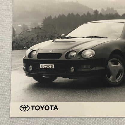 Toyota Celica Turbo 4WD Car Factory Press Photo Photograph