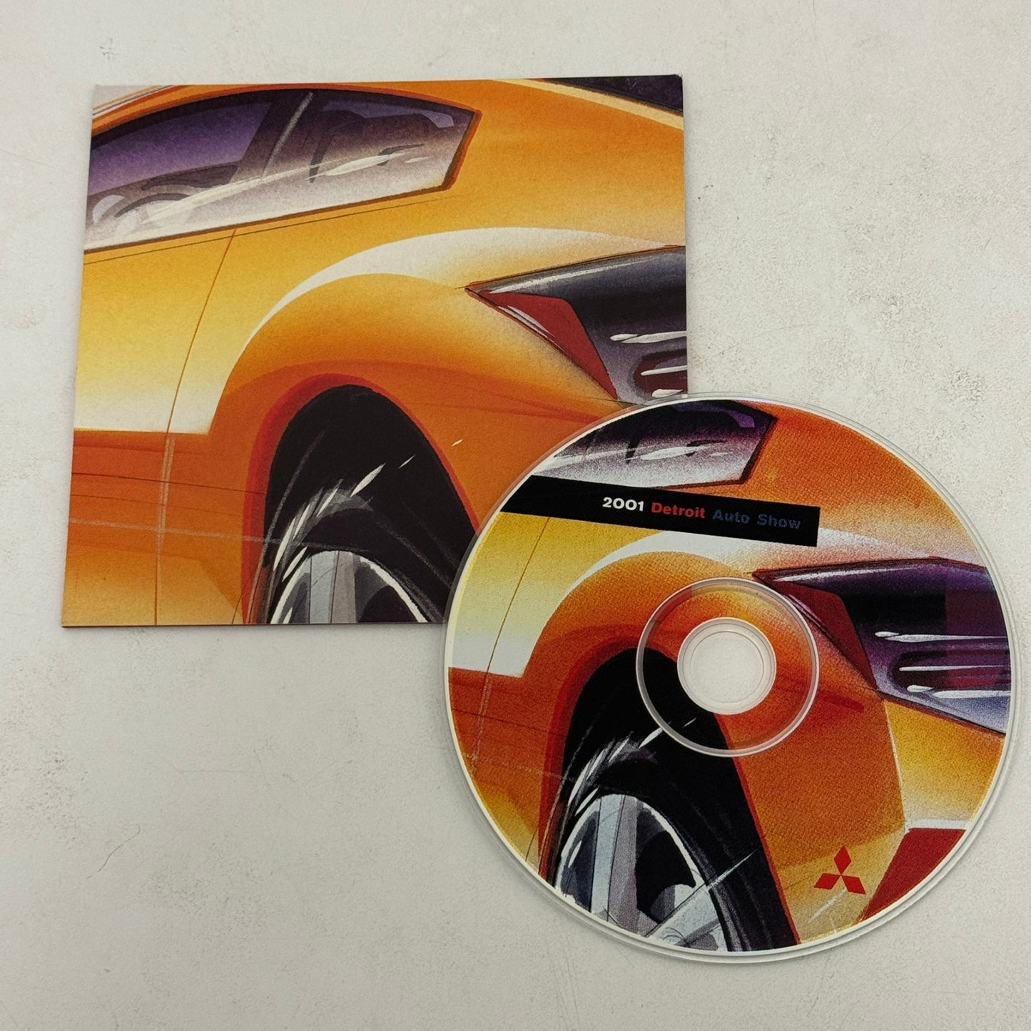 2001 Mitsubishi Concept Car Press Kit ASX Ralliart Montero Pajero Lancer
