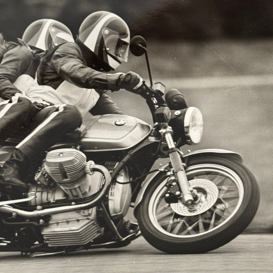 BMW R100 Motorcycle Bike Factory Press Photo Photograph Print Germany BMW R 100