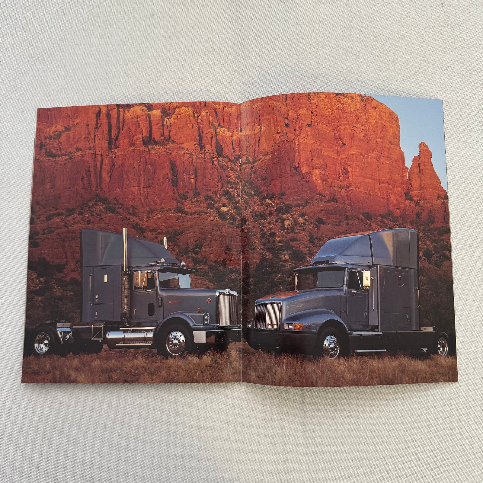 International 9000 Series Truck Sales Brochure Catalog Advertising