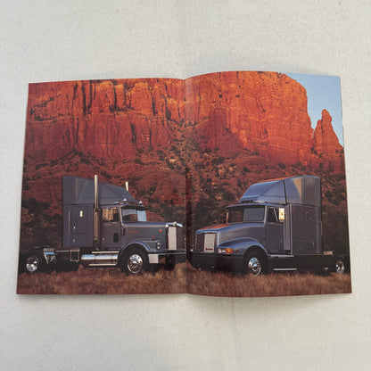International 9000 Series Truck Sales Brochure Catalog Advertising