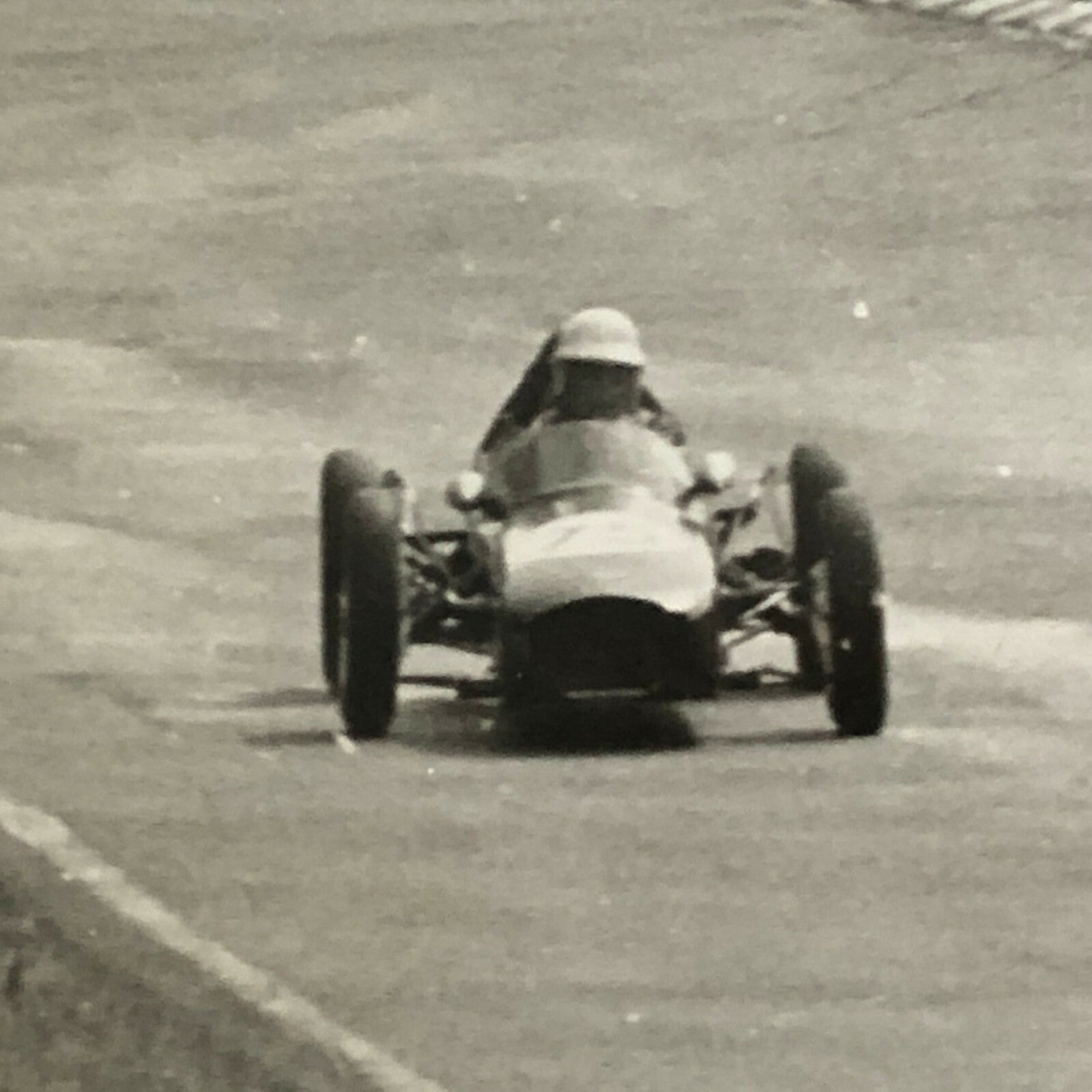Vintage Grand Prix Car Racing Photo Photograph Print 