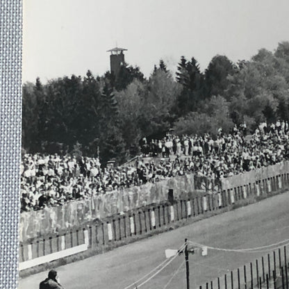 Vintage Bernard Cahier Racing Photo Nurburgring Phil Hill Chaparral Porsche 1967