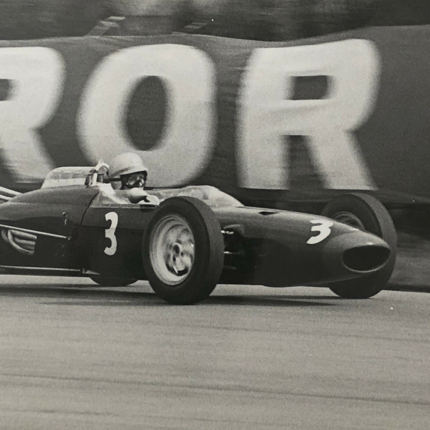 Vintage Racing Car Photo Photograph Print Motorsport