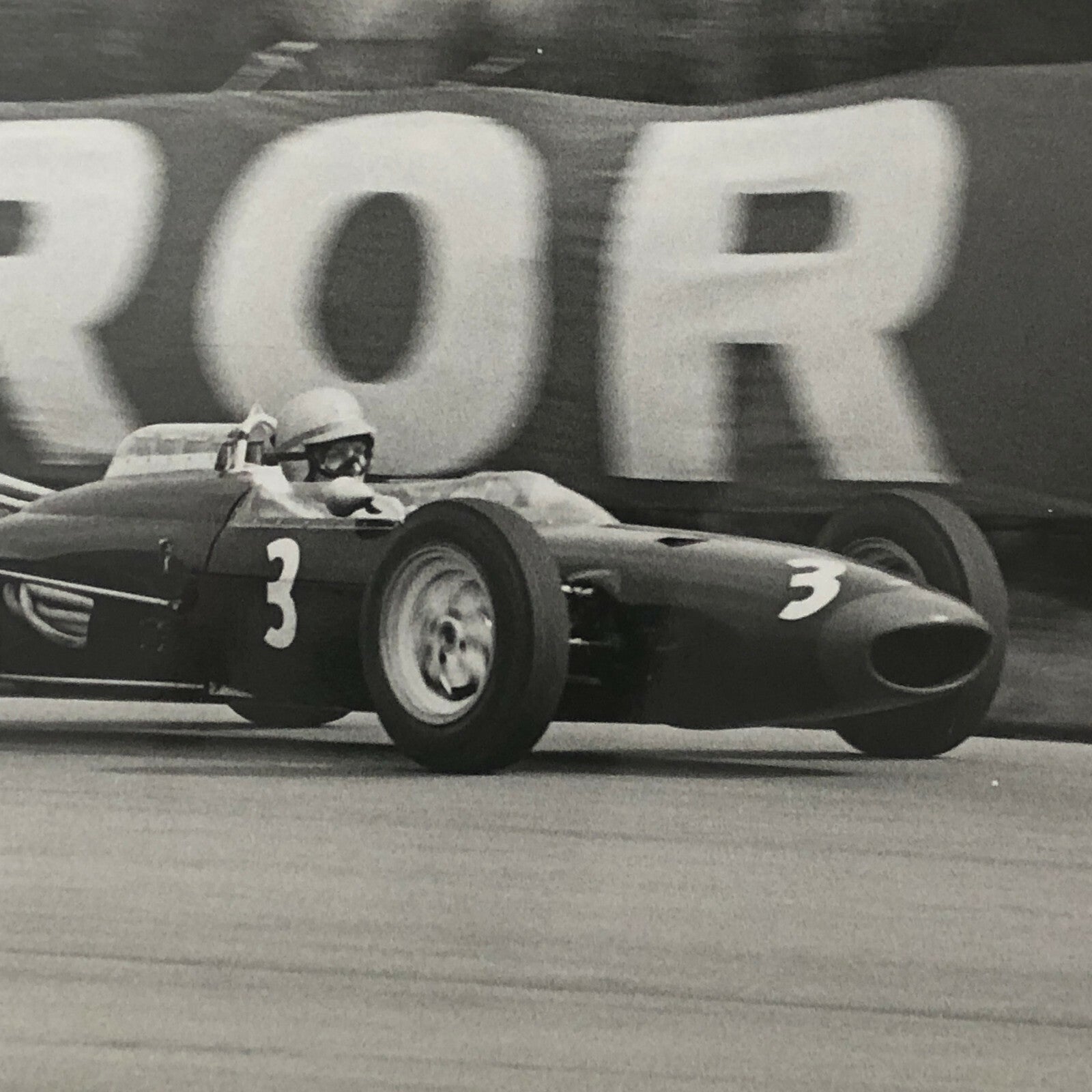 Vintage Racing Car Photo Photograph Print Motorsport