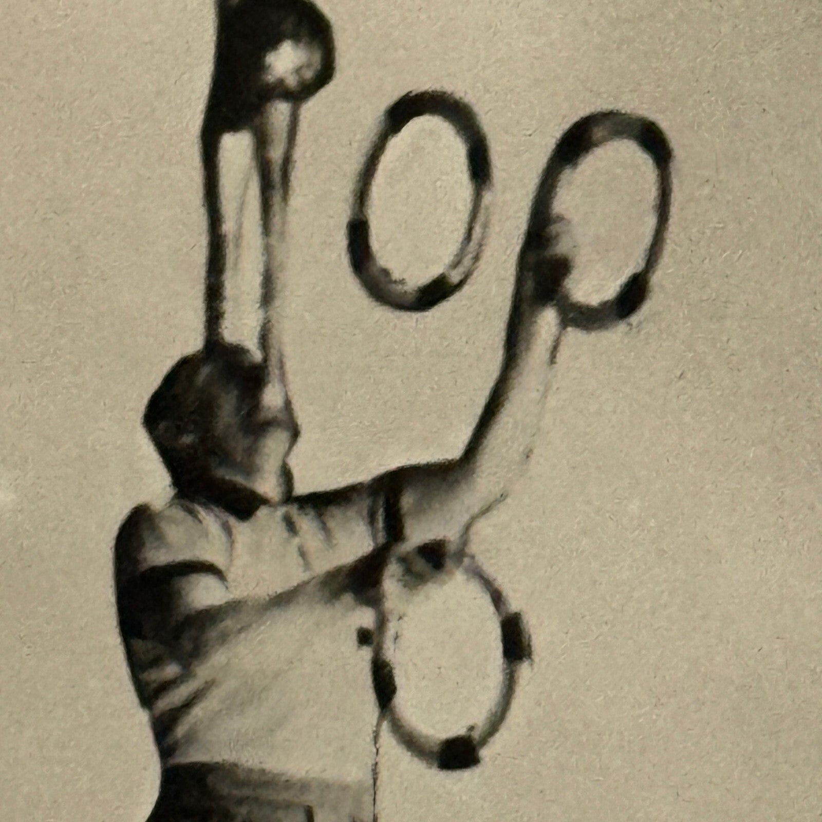 Vintage Circus Juggling Juggler Balancing Act Photo Photograph Fred Morell