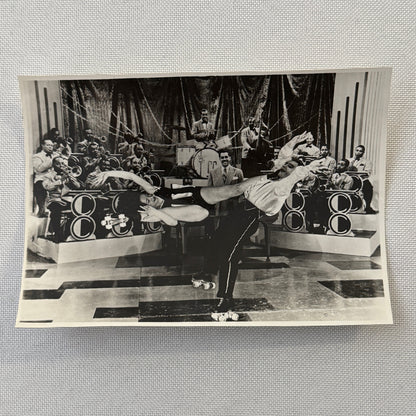 Circus Rollerskating Roller Skate Circus Act with Band Photo Photograph Vintage