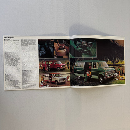 1977 Ford Station Wagon Car Sales Brochure Pinto Cruising Wagon Club Wagon LTD