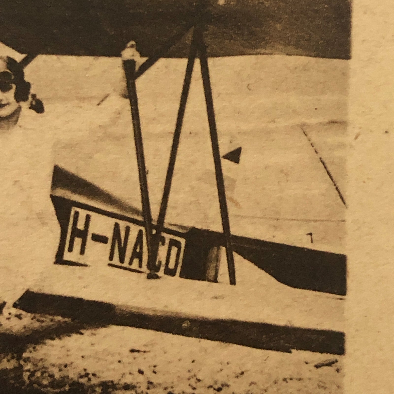 LMB La Magneto Belge Motor Advertising Card Aviation Pilot Miss Edy Ruth