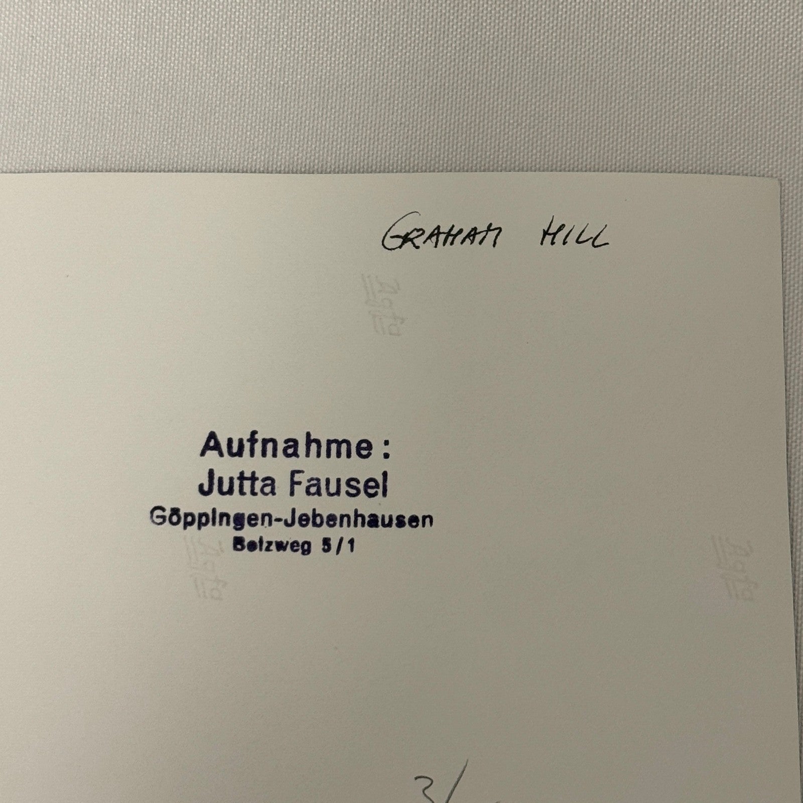 Vintage Racing Photo 1971 Austrian Grand Prix Graham Hill Motorsport Photograph