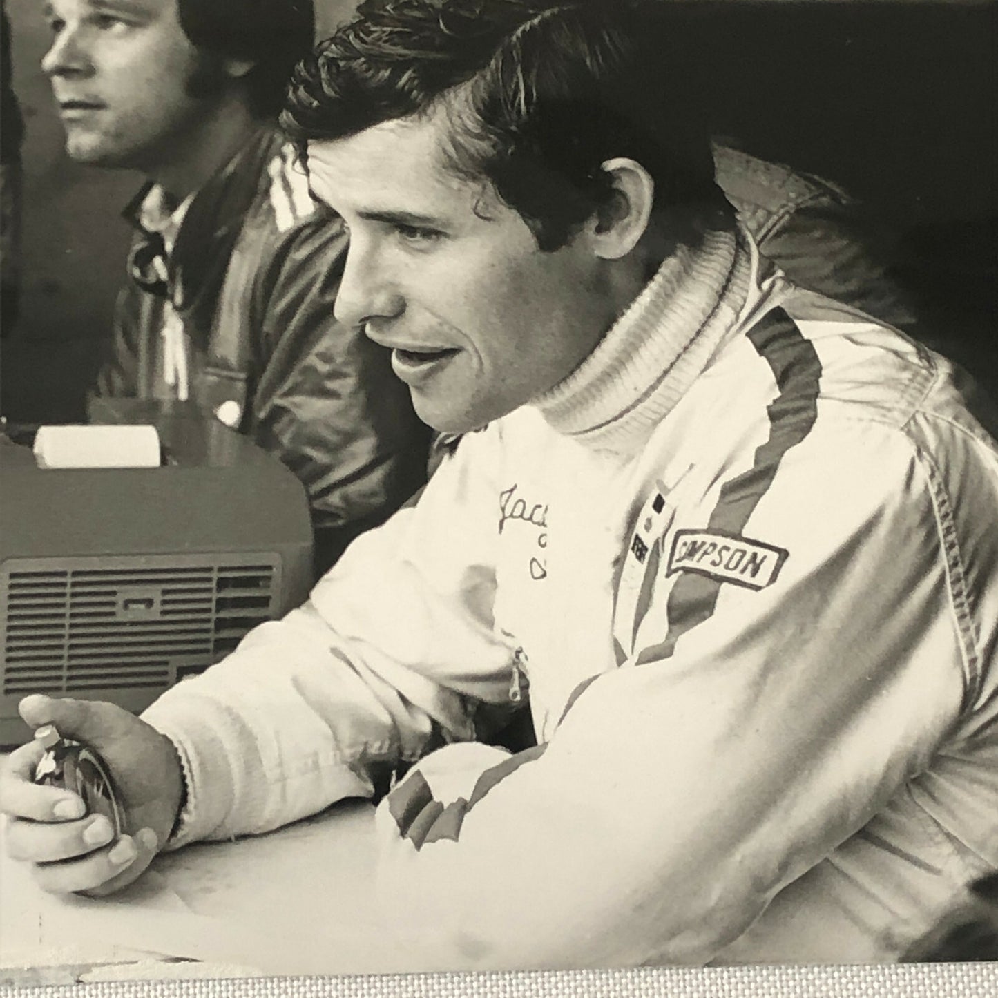 Vintage Racing Photo Photograph Jacky Ickx Driver 