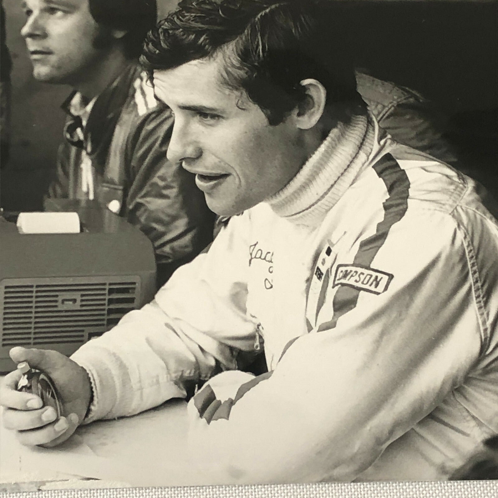 Vintage Racing Photo Photograph Jacky Ickx Driver 