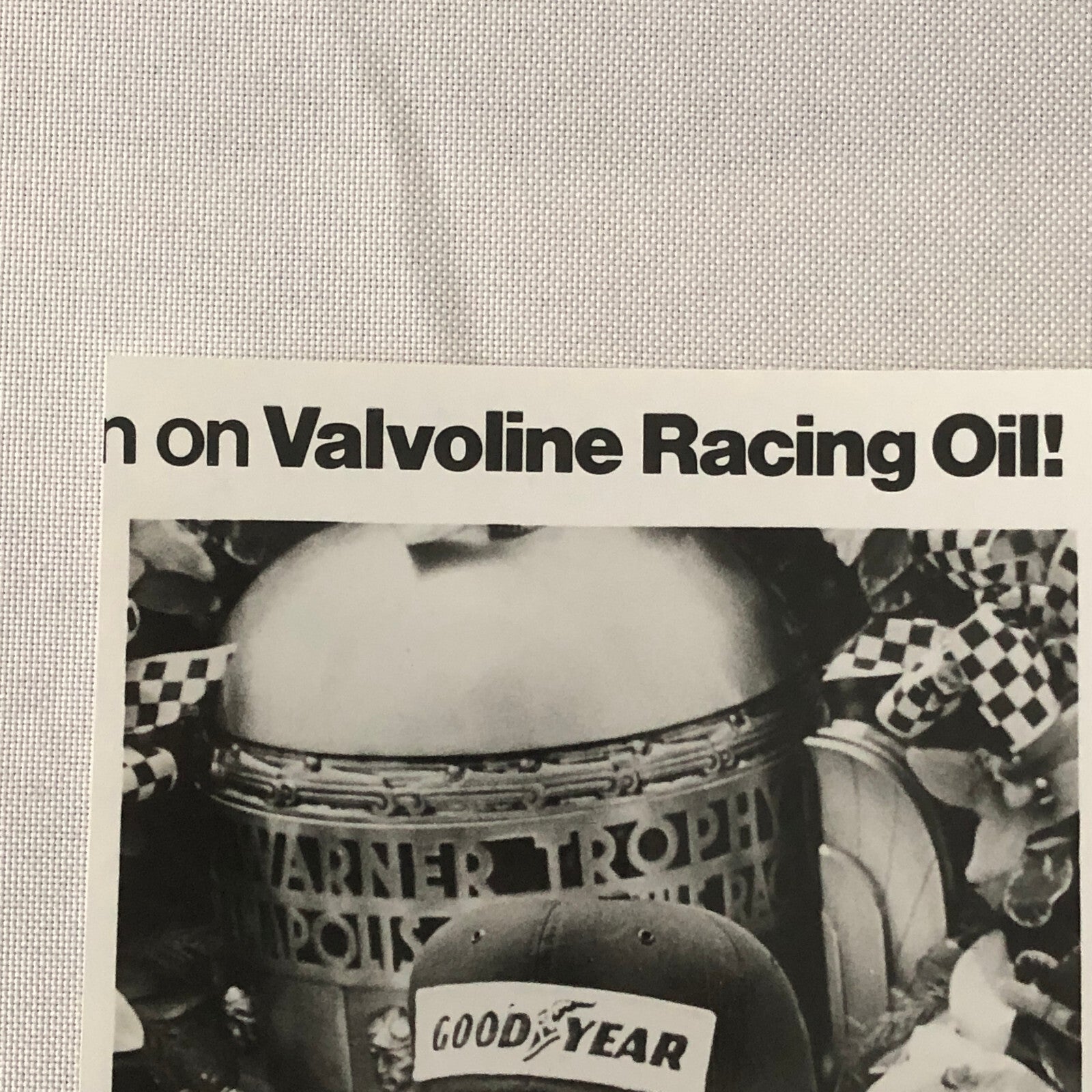 Vintage Indy Indianapolis Racing Photo Photograph AJ Foyt A.J. Foyt 1977