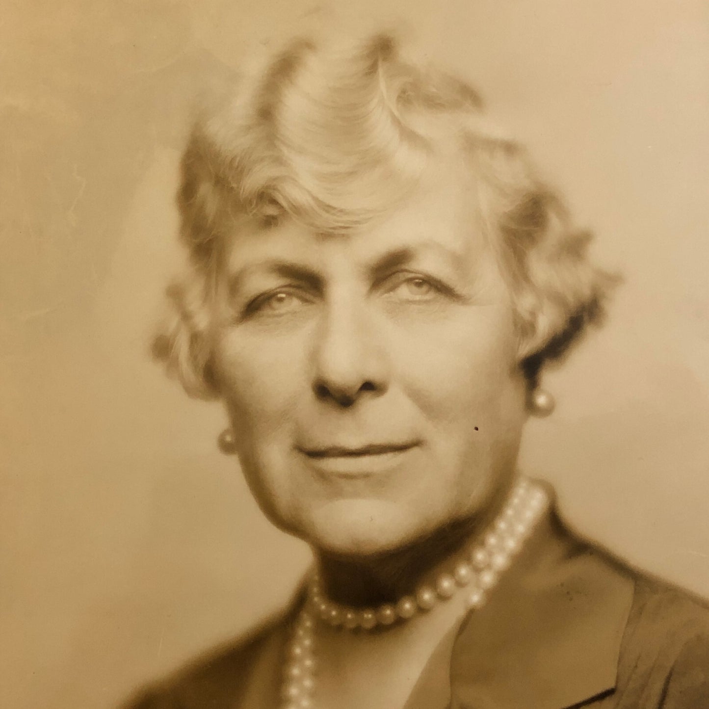 Press Photograph Photo Florence Harriman United States Diplomat 1934