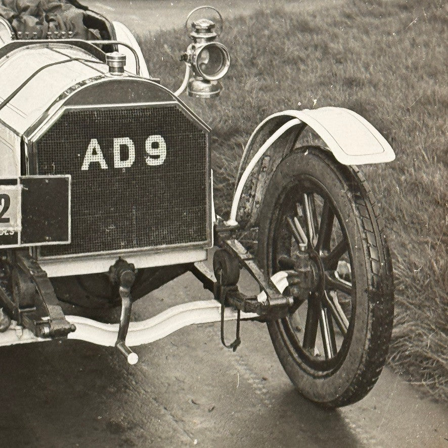 Vintage Racing Photo 1904 Mercedes Benz Car at 1958 Prescott Hillclimb Race