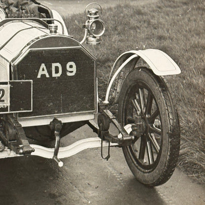 Vintage Racing Photo 1904 Mercedes Benz Car at 1958 Prescott Hillclimb Race