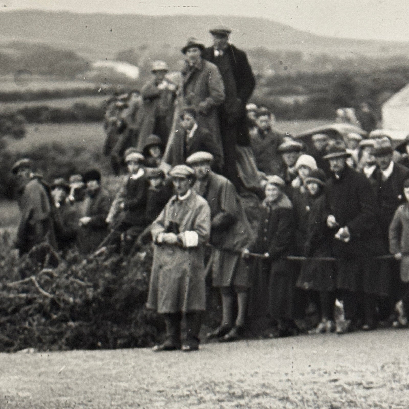 Bugatti Car at 1922 Tourist Trophy TT Race Racing Photo Photograph Vintage