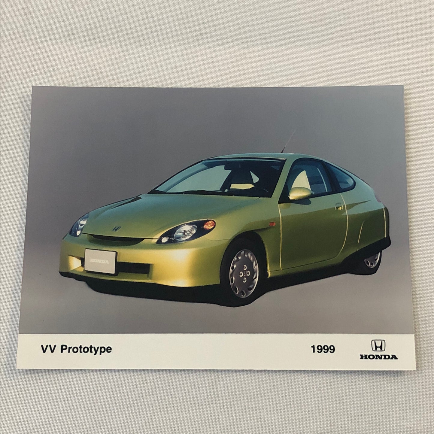 1999 Honda VV Prototype Car Factory Press Photograph Photo Insight Hybrid