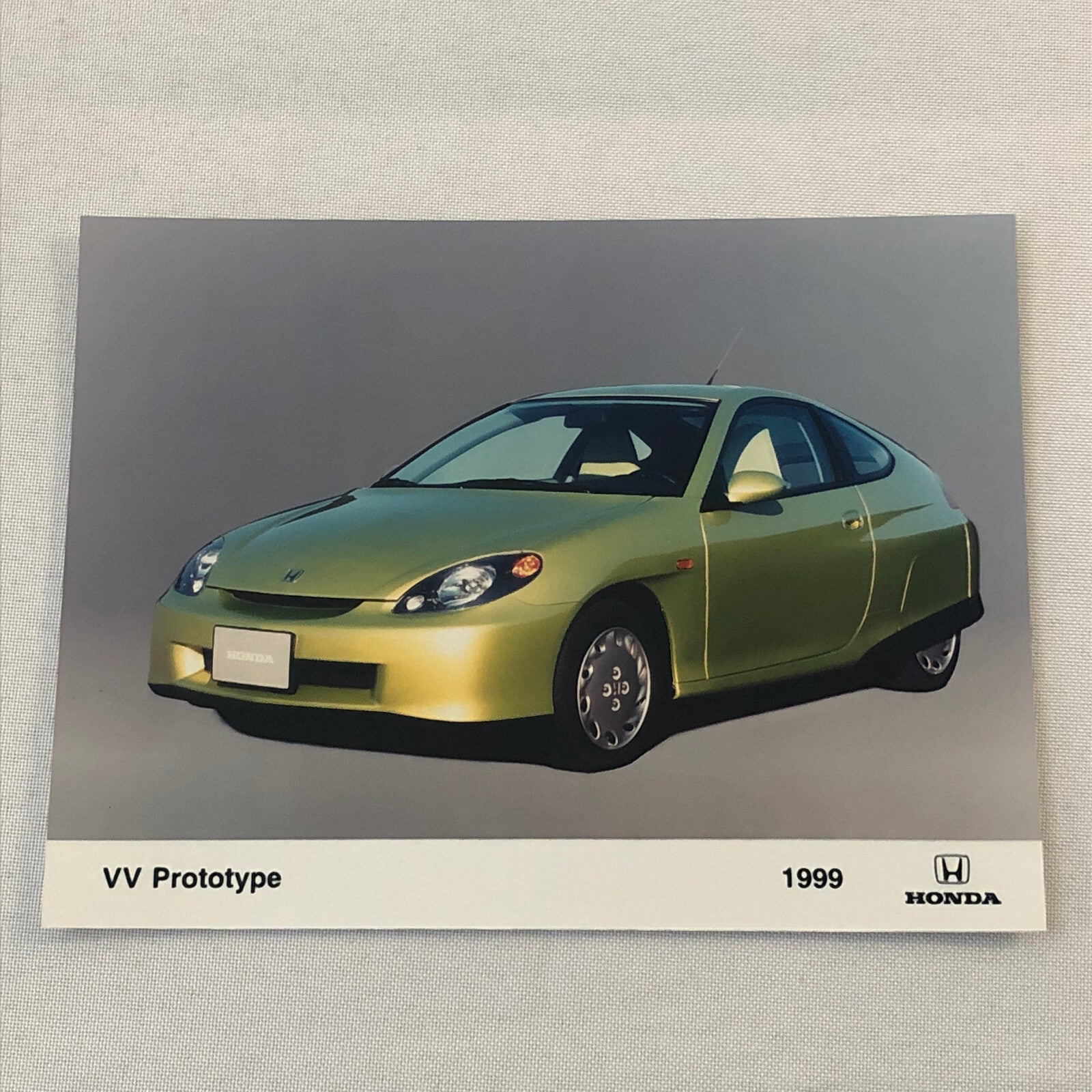 1999 Honda VV Prototype Car Factory Press Photograph Photo Insight Hybrid